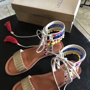 WORN ONCE! Indigo rd. Sandal Sz 8M